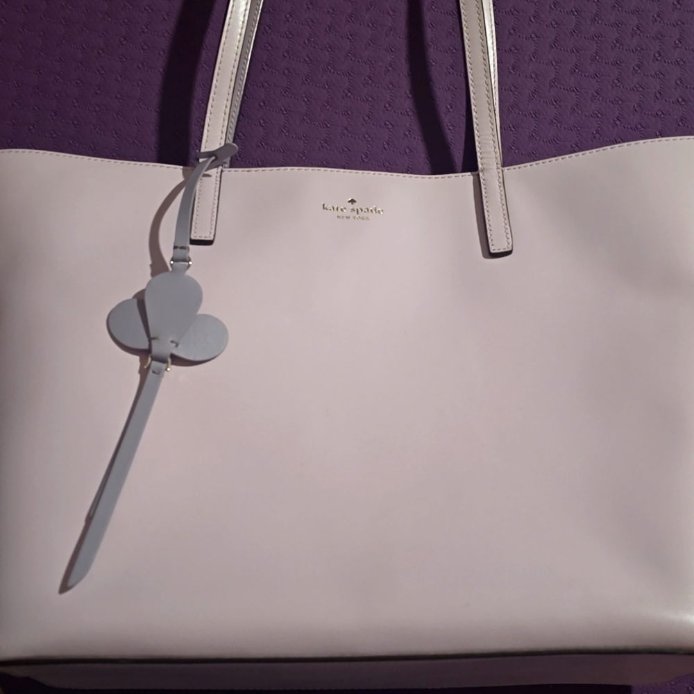 Kate Spade Orchid large Tote Bag EUC
